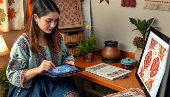 Preserving Ukrainian Folk Art with SVG and PNG Designs